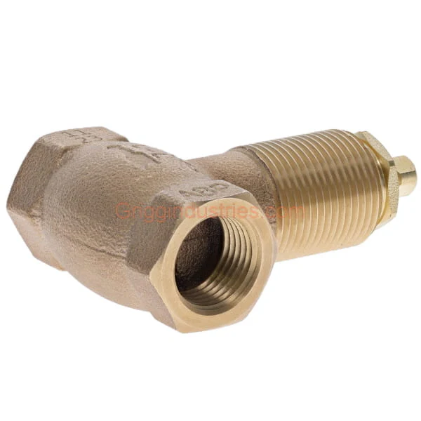 Arrowhead Brass 258NC 1/2 FIP Straight Gas Log Lighter Valve - Image 6