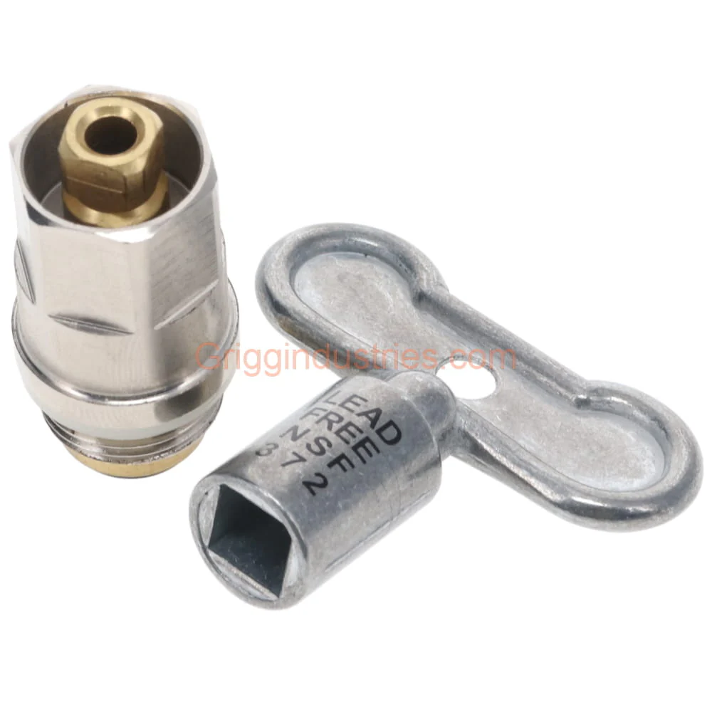 Arrowhead Brass ABP PK1155 Key And Lock Shield Stem Assembly - Image 3