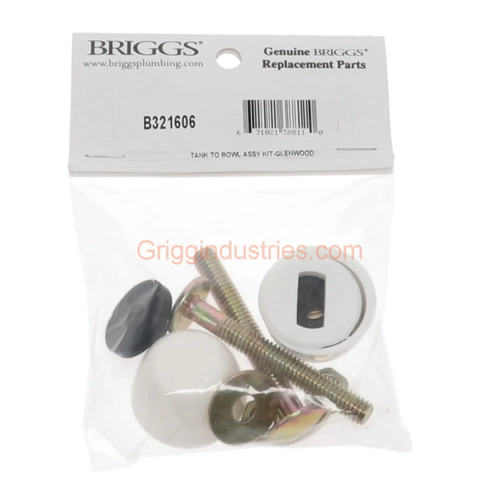 Briggs B321606 Tank To Bowl Hardware Kit - Image 4