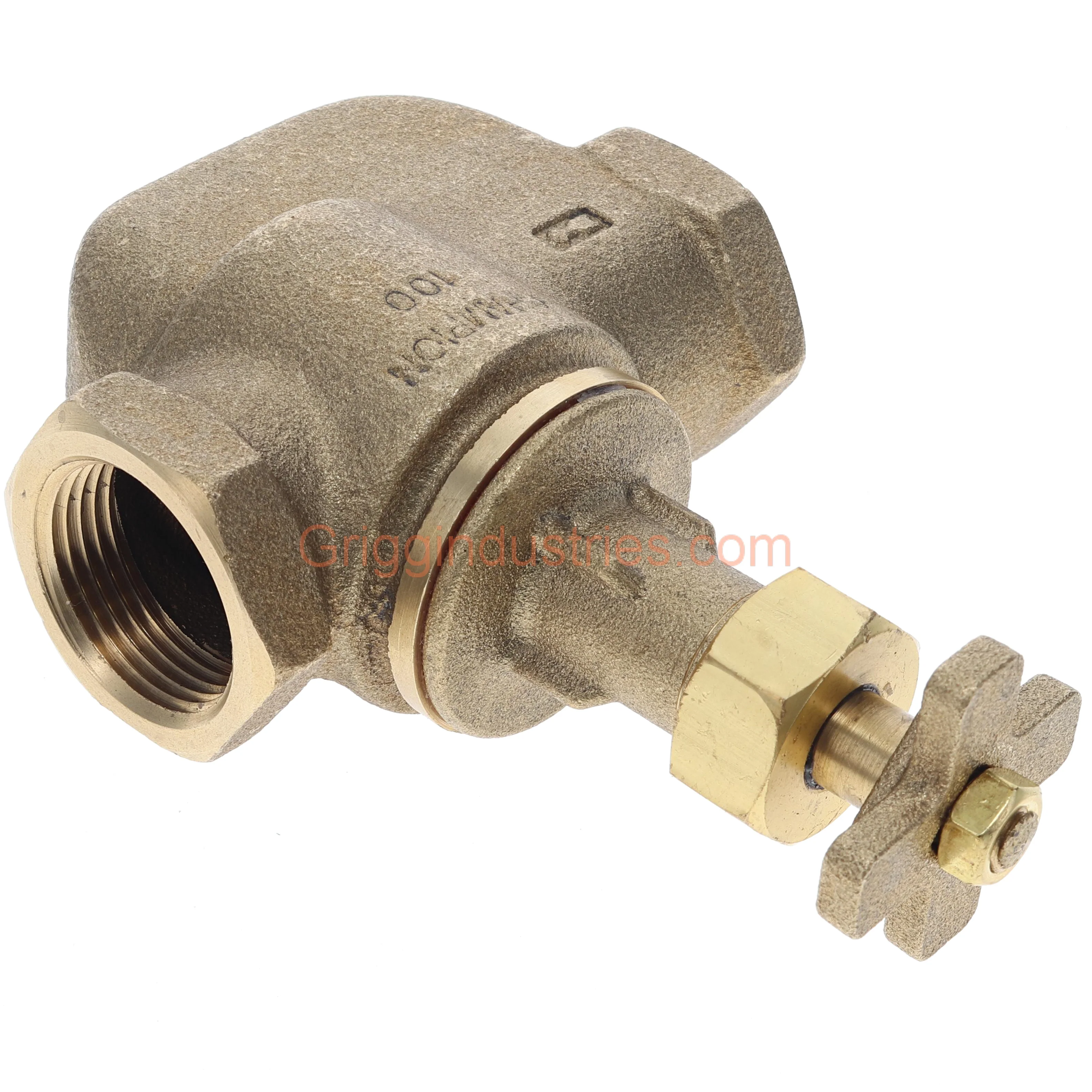 Champion 1" 100RS-100Y Manual Straight Valve With Rising Swivel - Image 6
