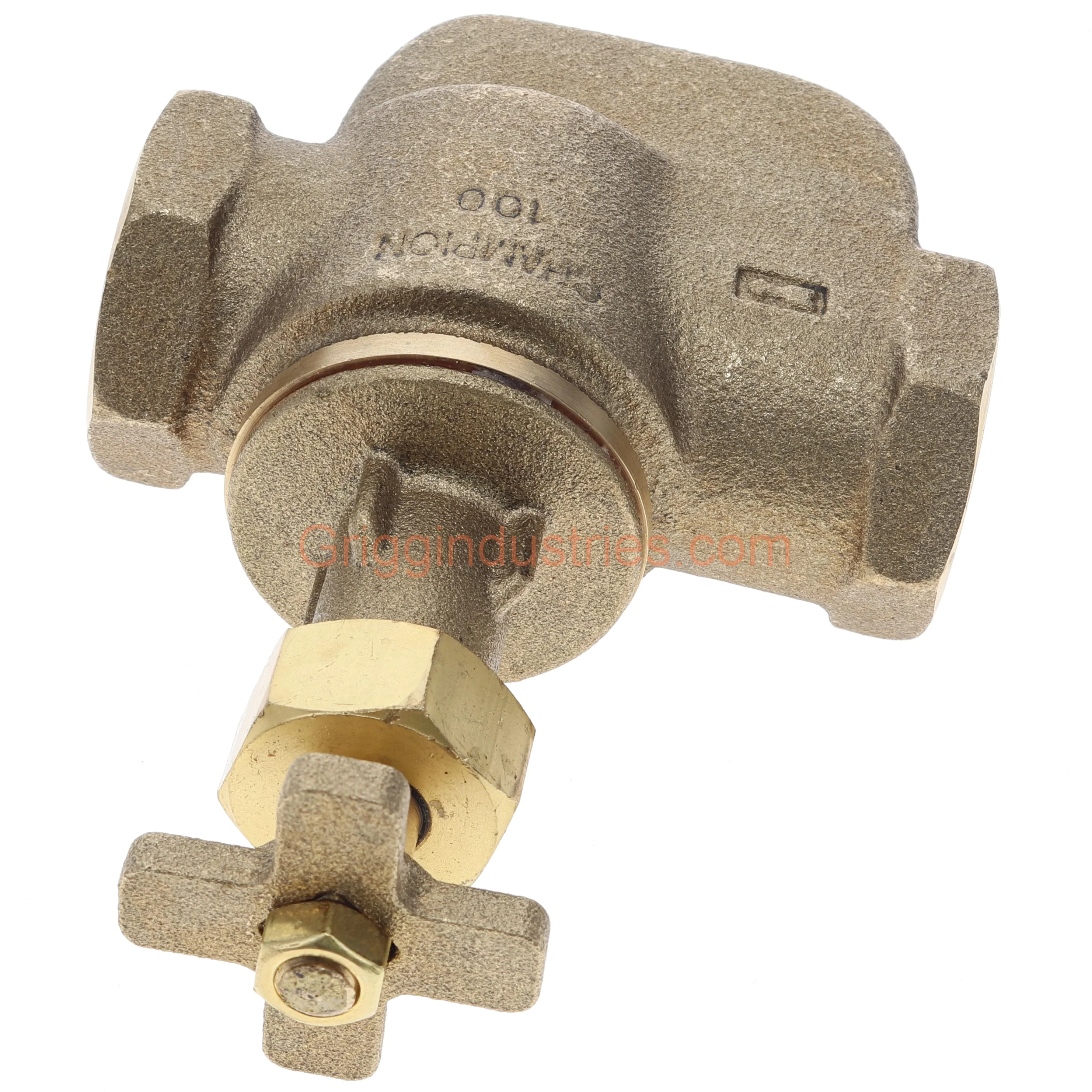 Champion 1" 100RS-100Y Manual Straight Valve With Rising Swivel - Image 7