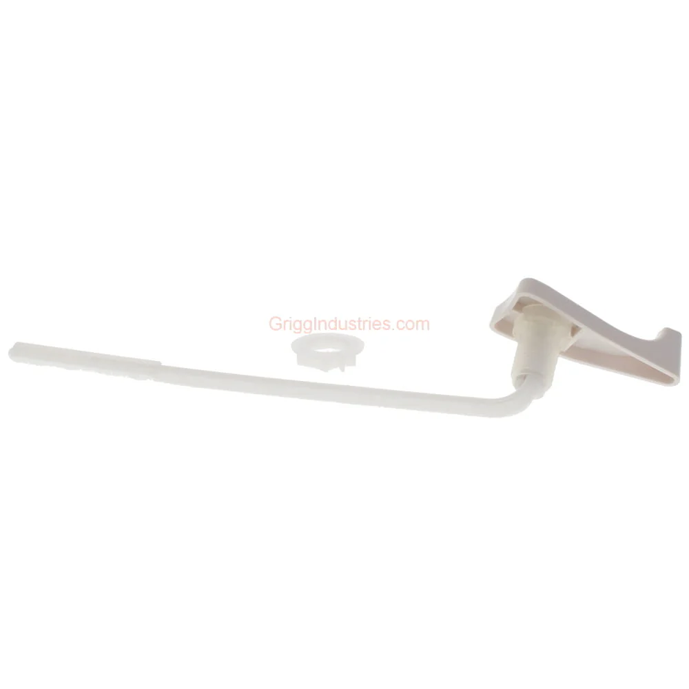 Crane 7381198-200.0200A White Galaxy Trip Lever - Image 3