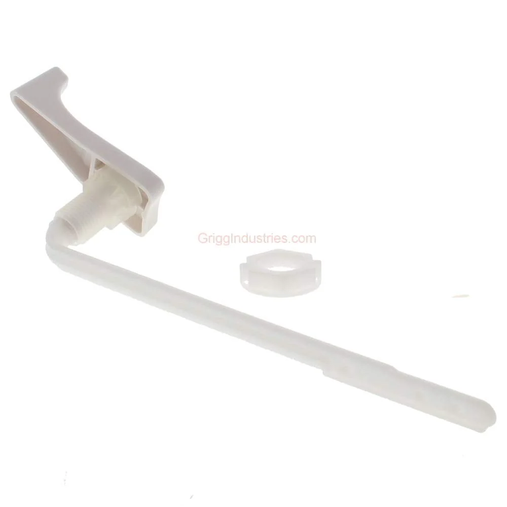 Crane 7381198-200.0200A White Galaxy Trip Lever - Image 4