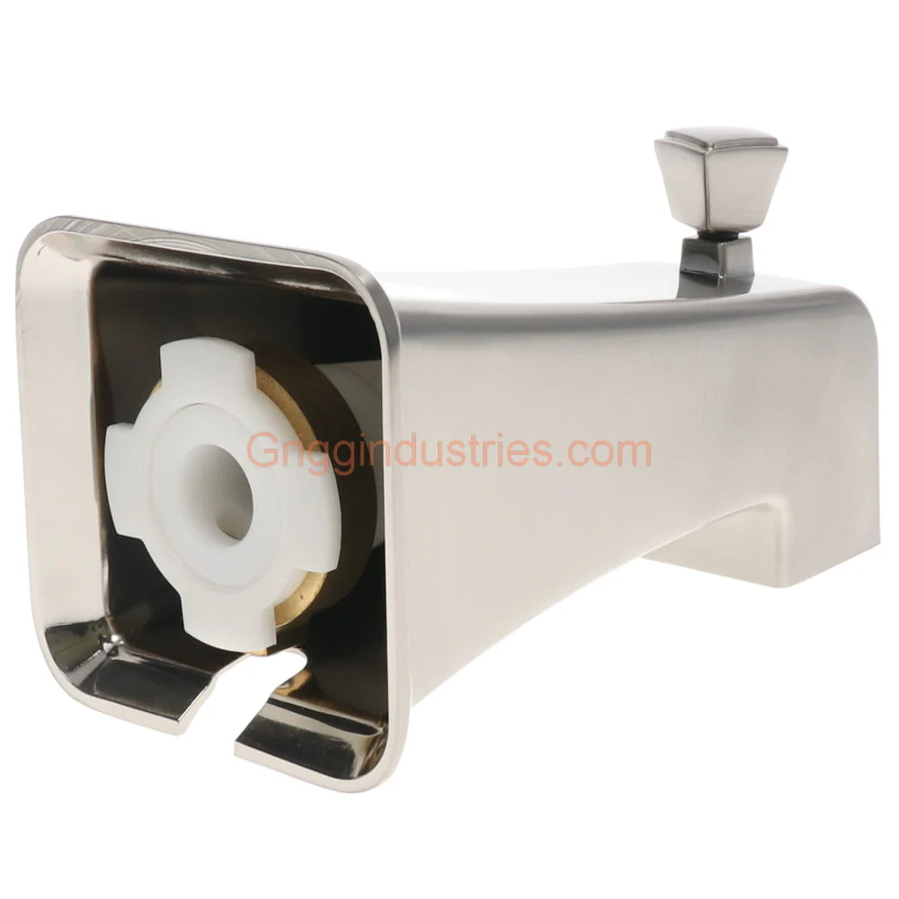 Danze A523415NP Nickel Tub Spout With Diverter - Image 2