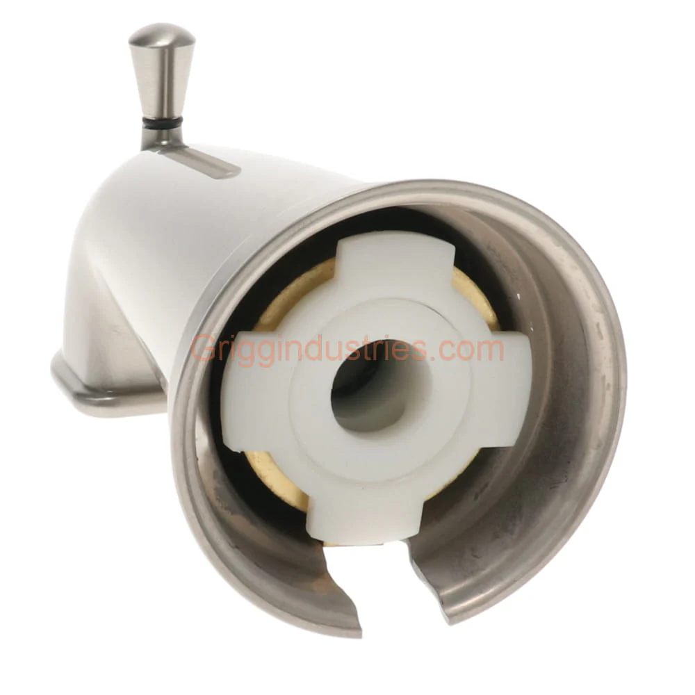 Danze A523912NP Nickel Spout With Diverter - Image 2