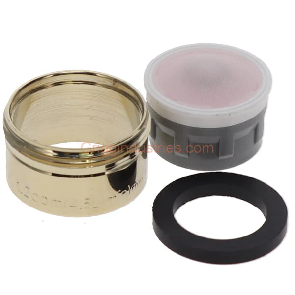 Gerber A500972NYP Polished Brass Aerator - Image 3
