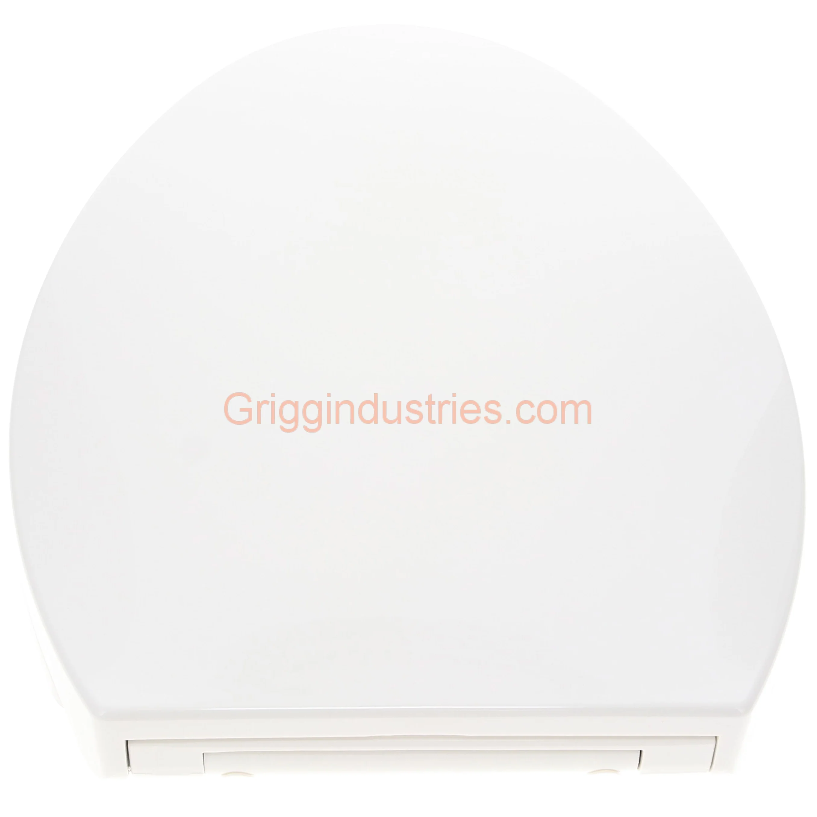Gerber C550126 White Elongated Slow Close Quick Release Toilet Seat - Image 5