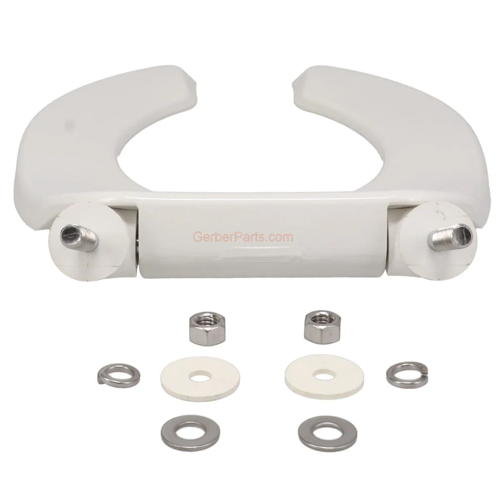 Gerber Genuine 99-215 White Toilet Seat - Image 3