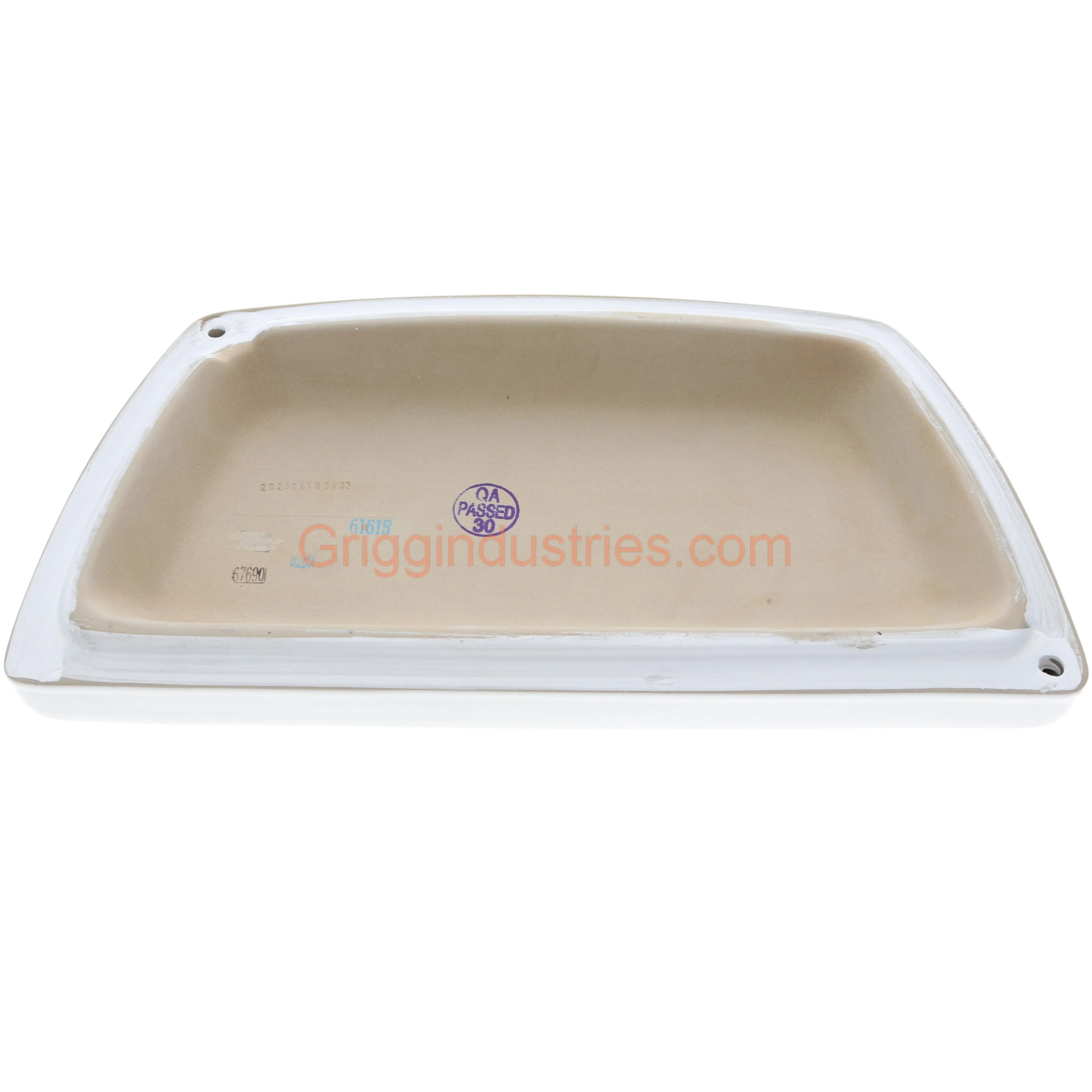 Gerber TC-38-890 White Tank Lid - Image 4