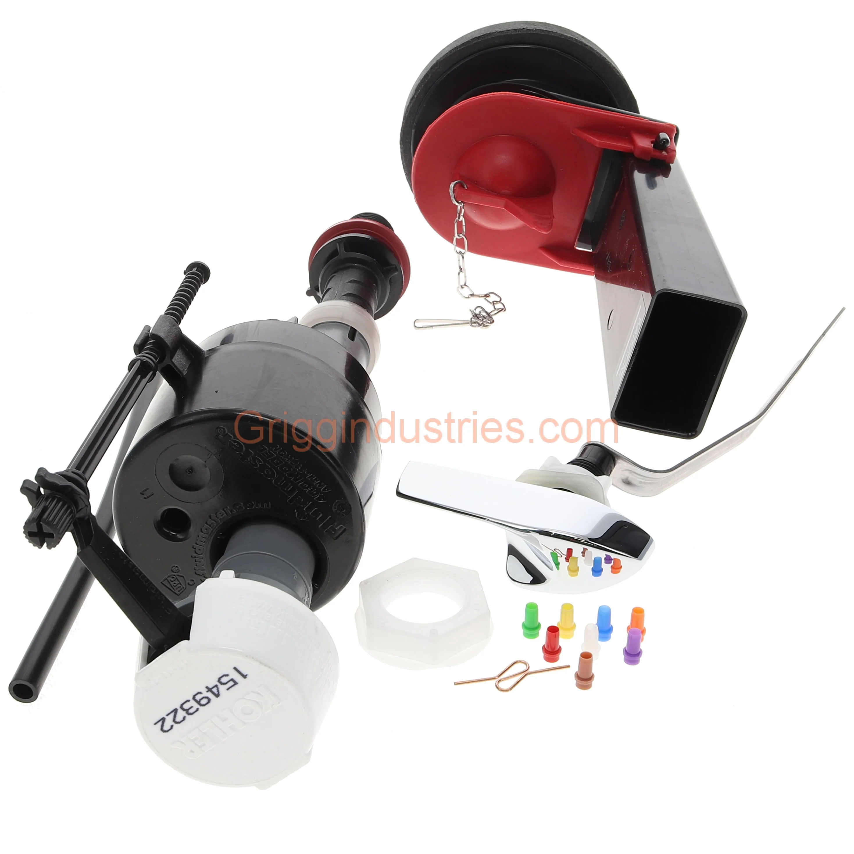 Kohler 3323 Complete Tank Rebuild Kit - Image 7