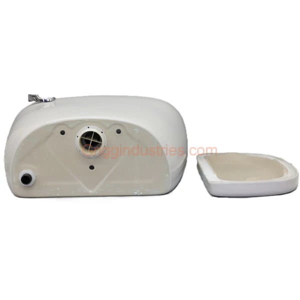 Mansfield 125 White Toilet Tank - Image 3