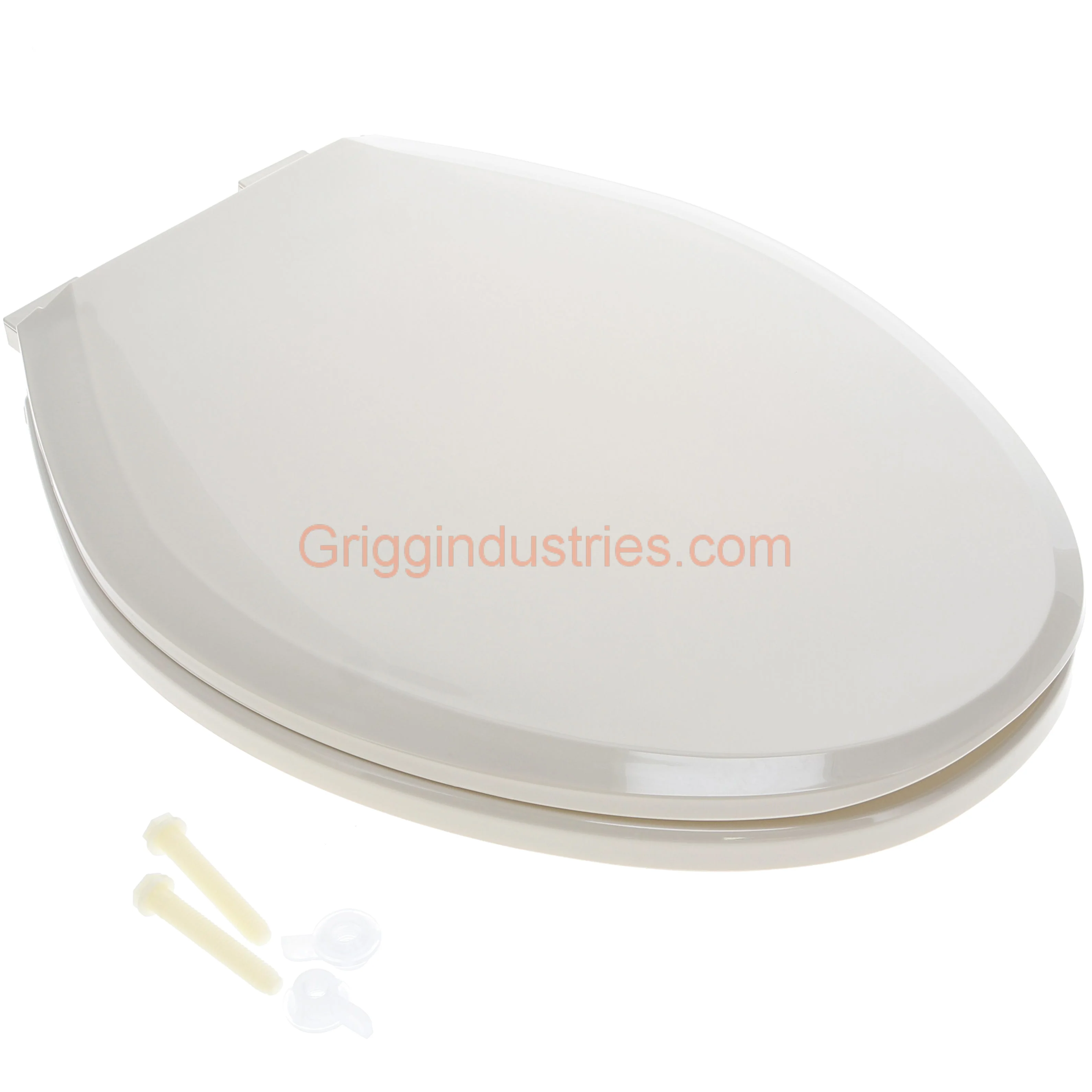 Mansfield Bone Elongated Slow Close Toilet Seat SB700 - Image 2
