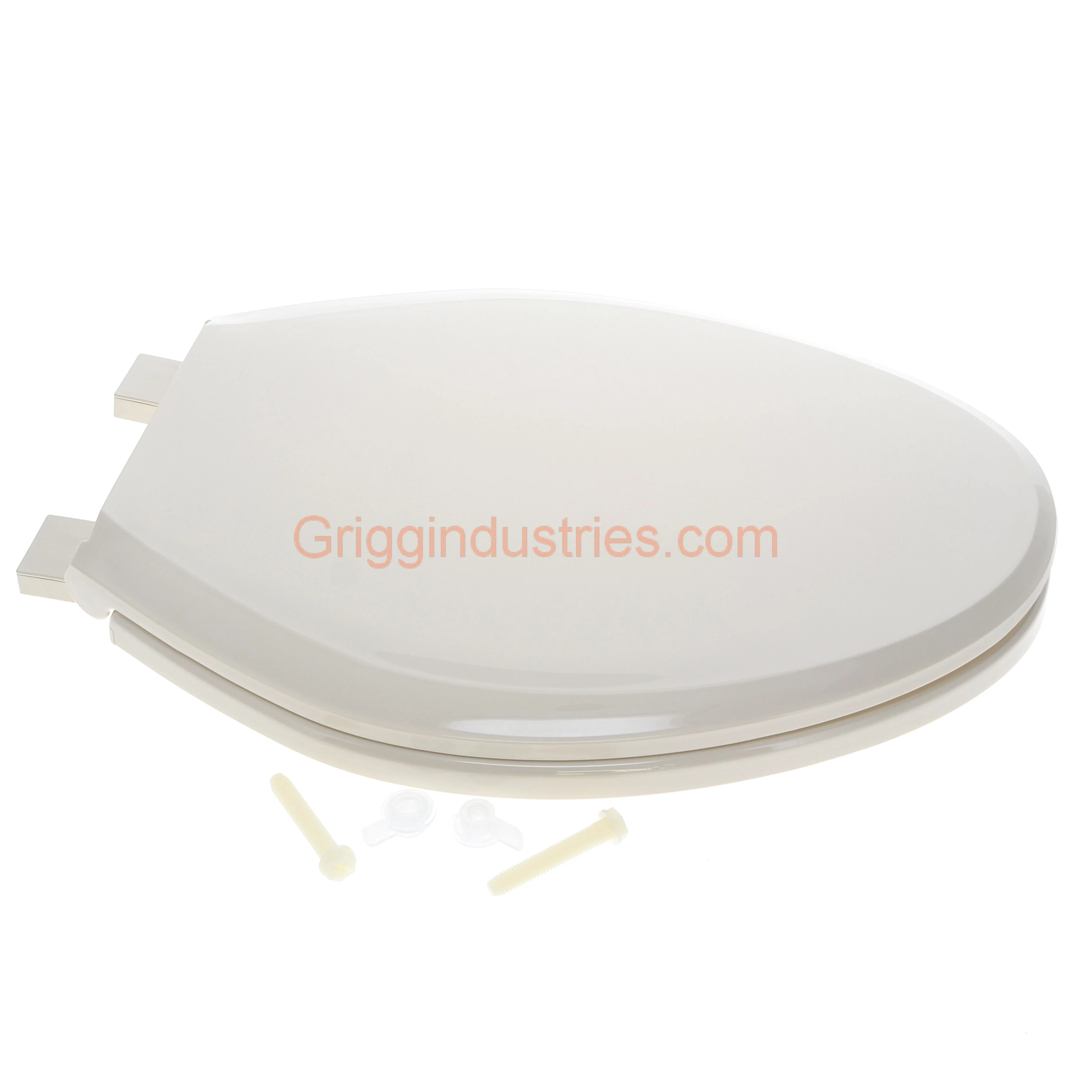 Mansfield Bone Elongated Slow Close Toilet Seat SB700 - Image 3