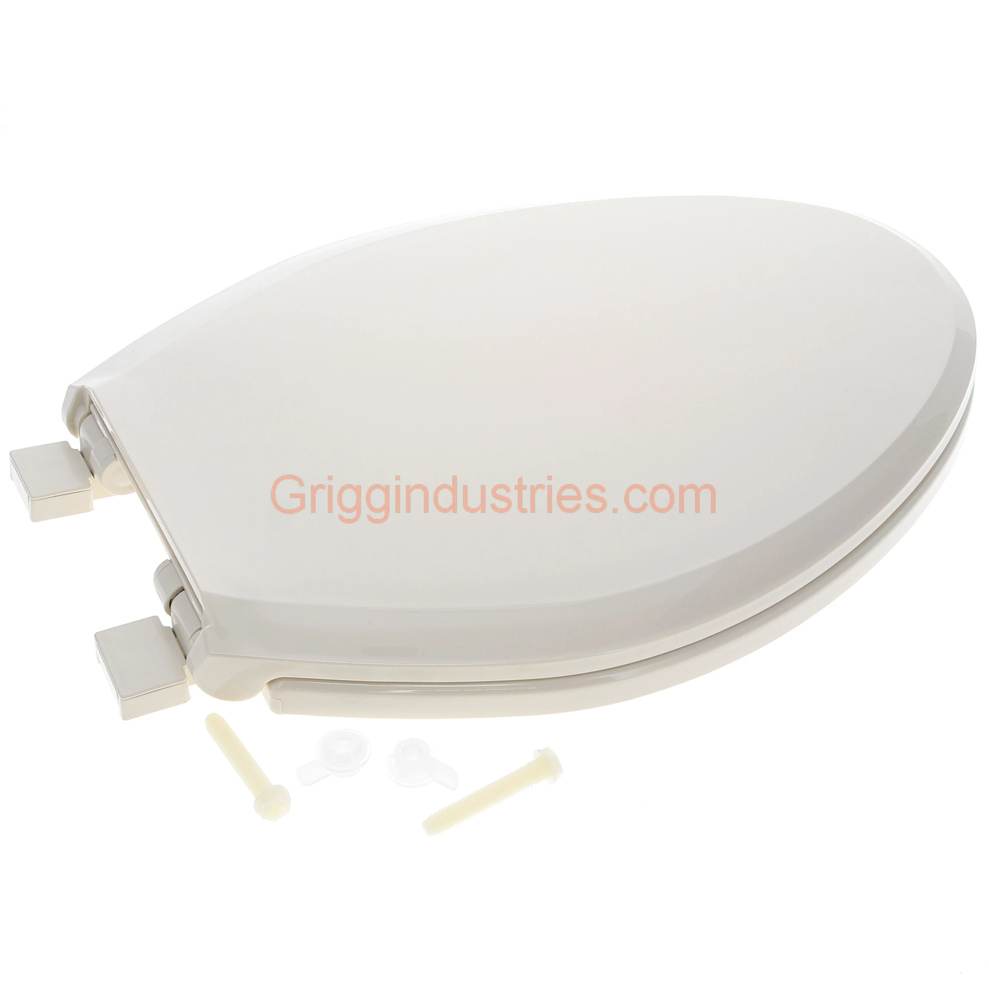 Mansfield Bone Elongated Slow Close Toilet Seat SB700 - Image 4