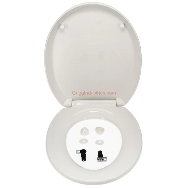 Mansfield Elongated Toilet Seat SB1500 White - Image 3