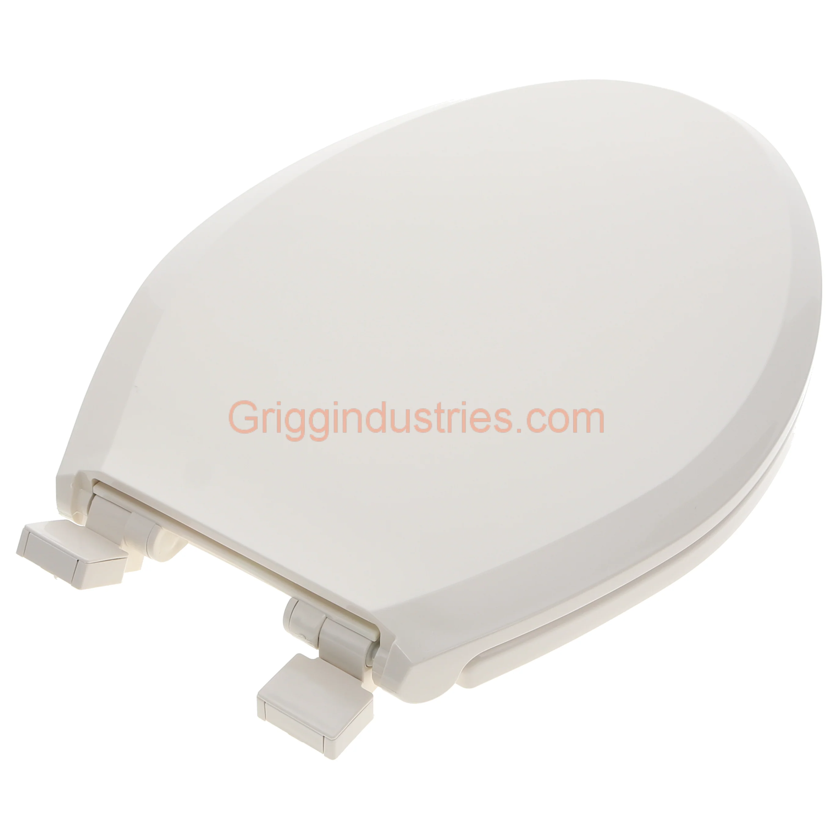 Mansfield Slow Close Elongated Biscuit Toilet Seat - Image 3