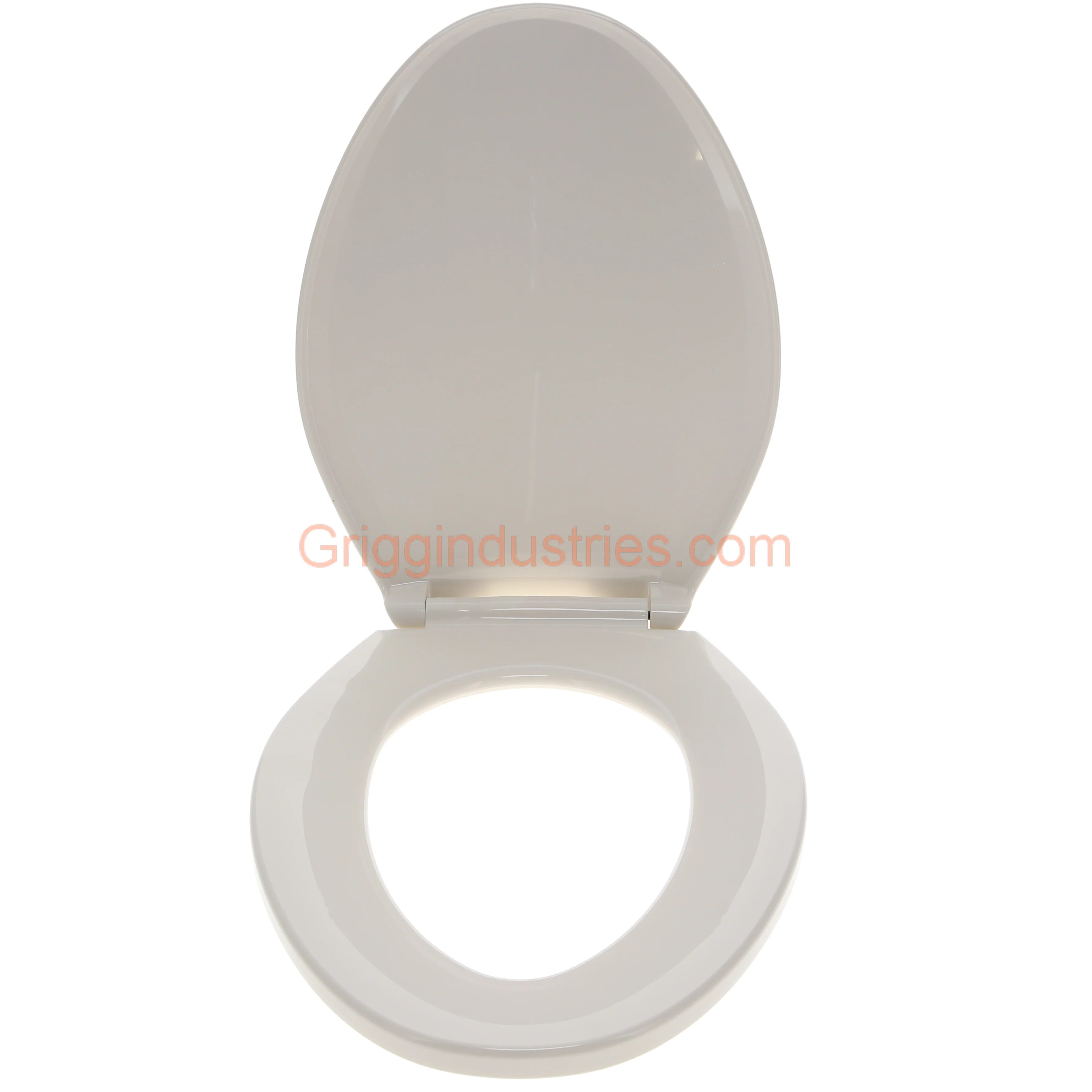 Mansfield Slow Close Elongated Biscuit Toilet Seat - Image 5