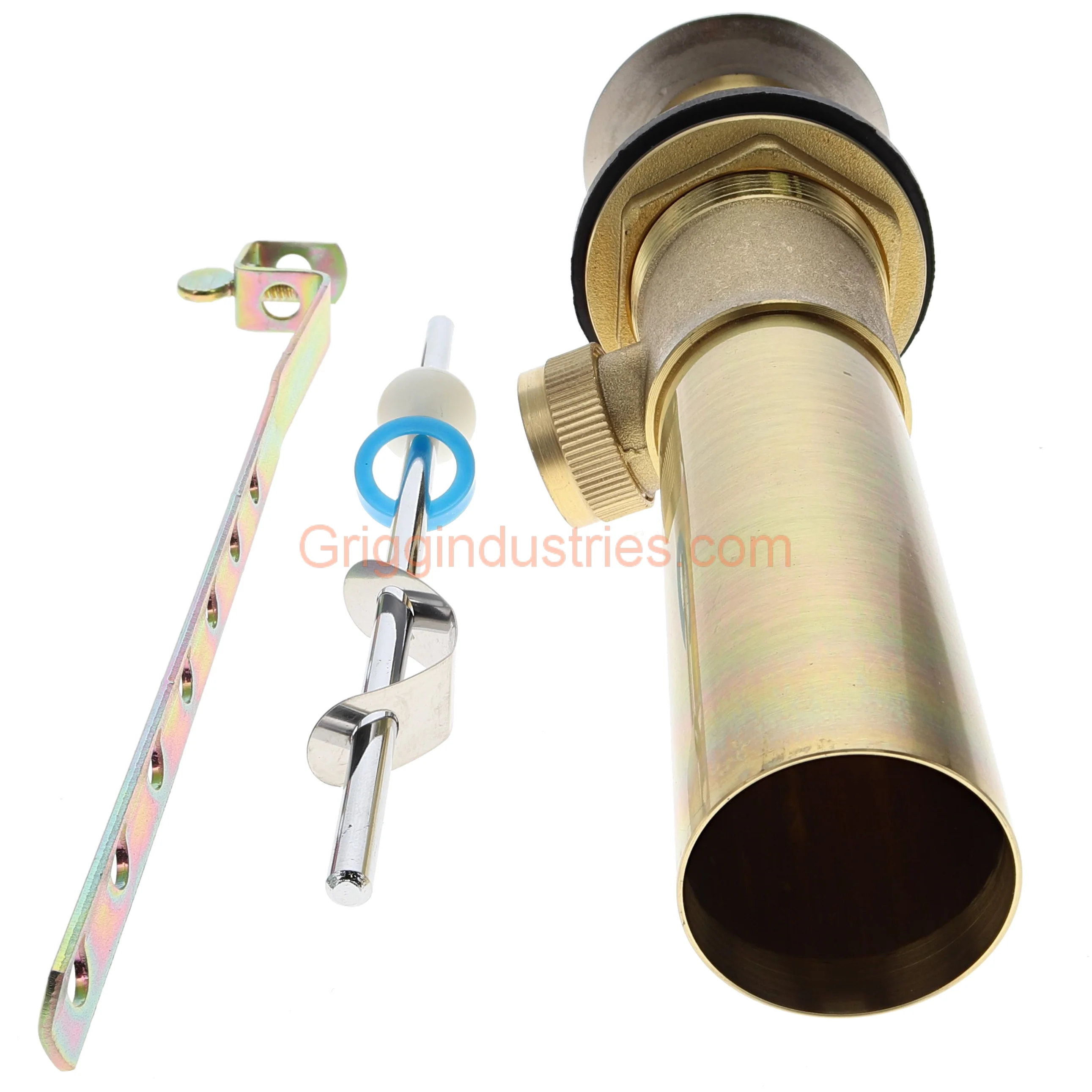 Plumbers Emporium A556200NP Brushed Nickel Metal Pop Up Assembly - Image 8