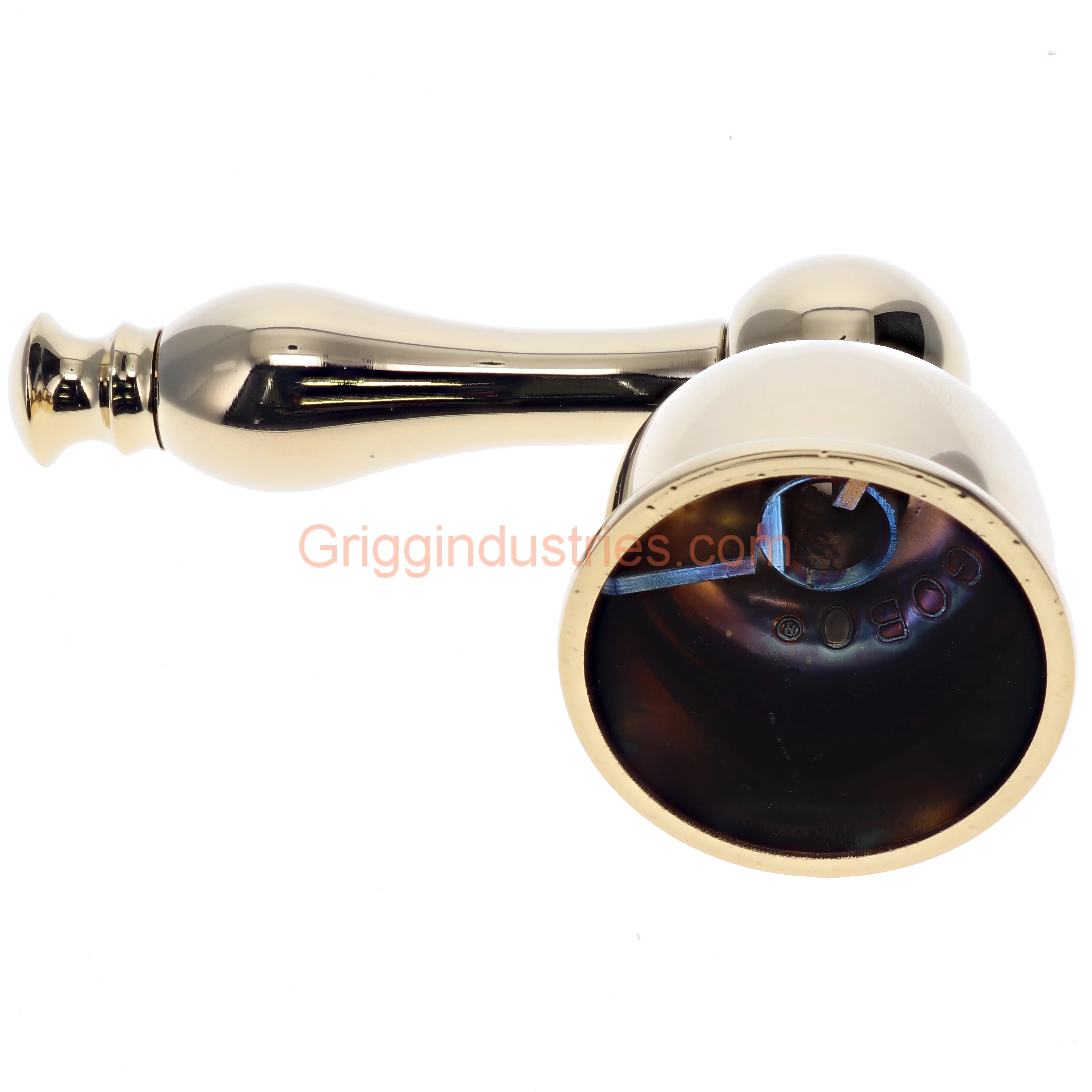 Plumbers Emporium A602028CYP Polished Brass Cold Handle Assembly - Image 6