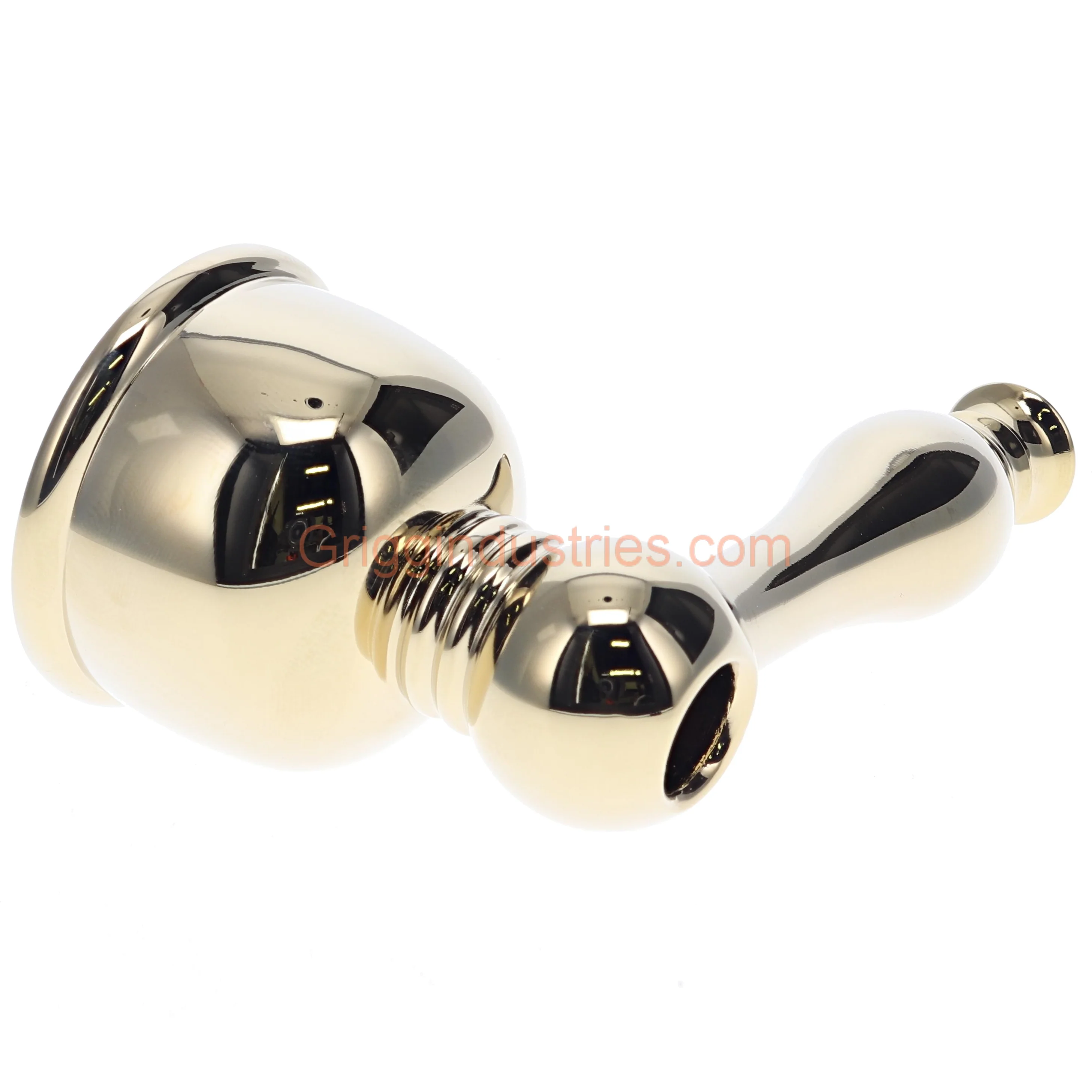 Plumbers Emporium A602028CYP Polished Brass Cold Handle Assembly - Image 8