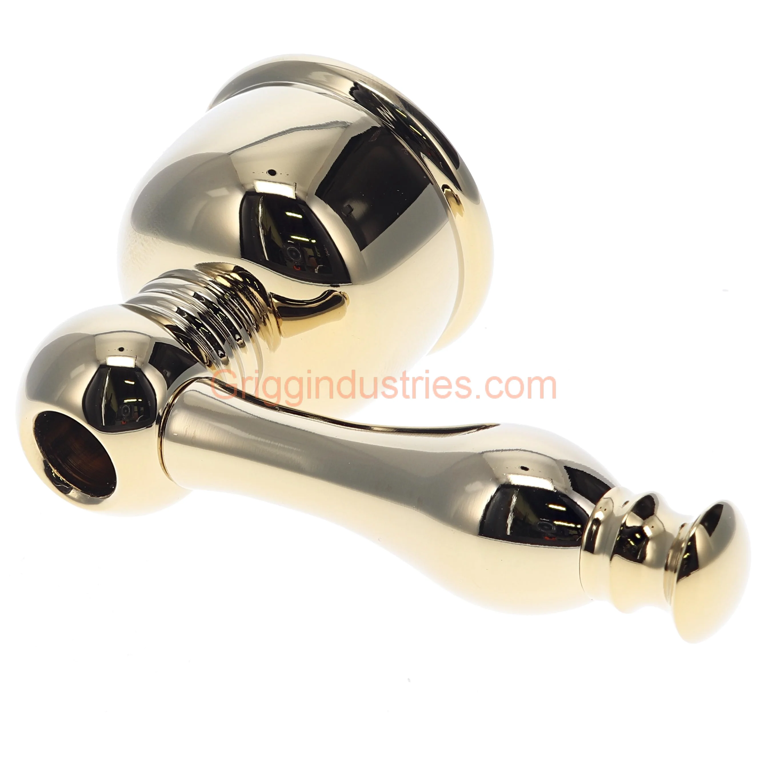 Plumbers Emporium A602028CYP Polished Brass Cold Handle Assembly - Image 9