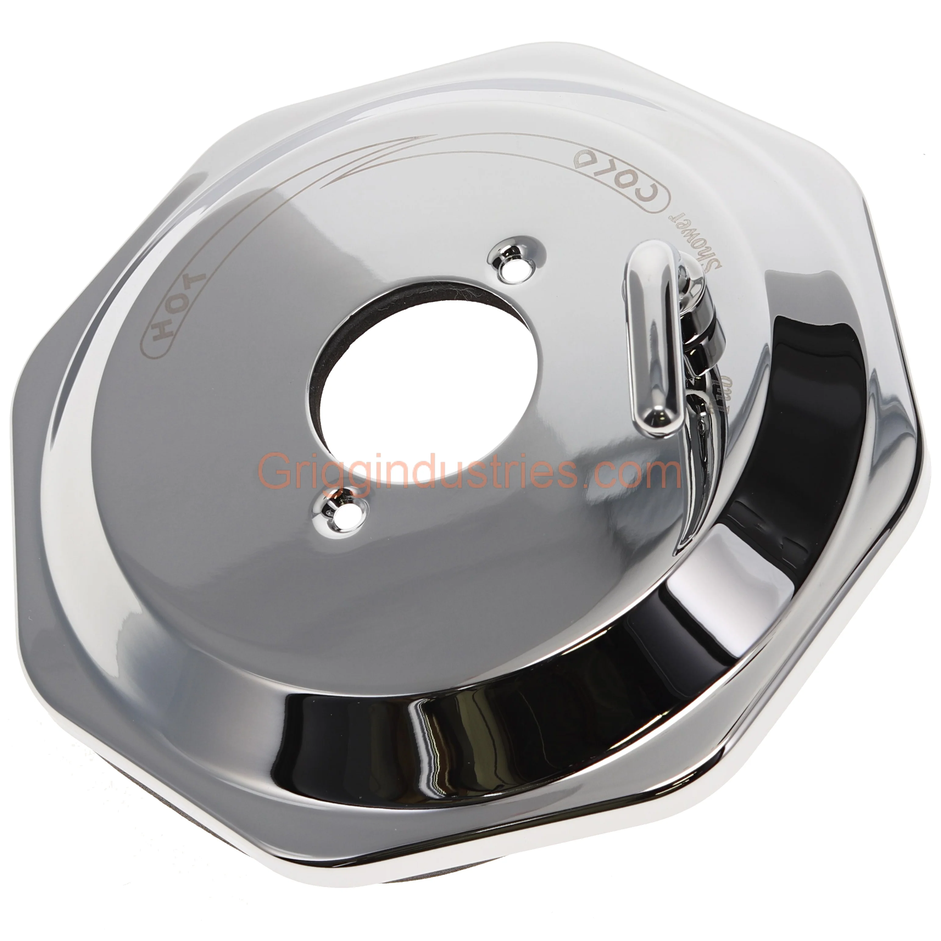 Plumbers Emporium A602714CP Escutcheon And Diverter Handle Assembly Chrome