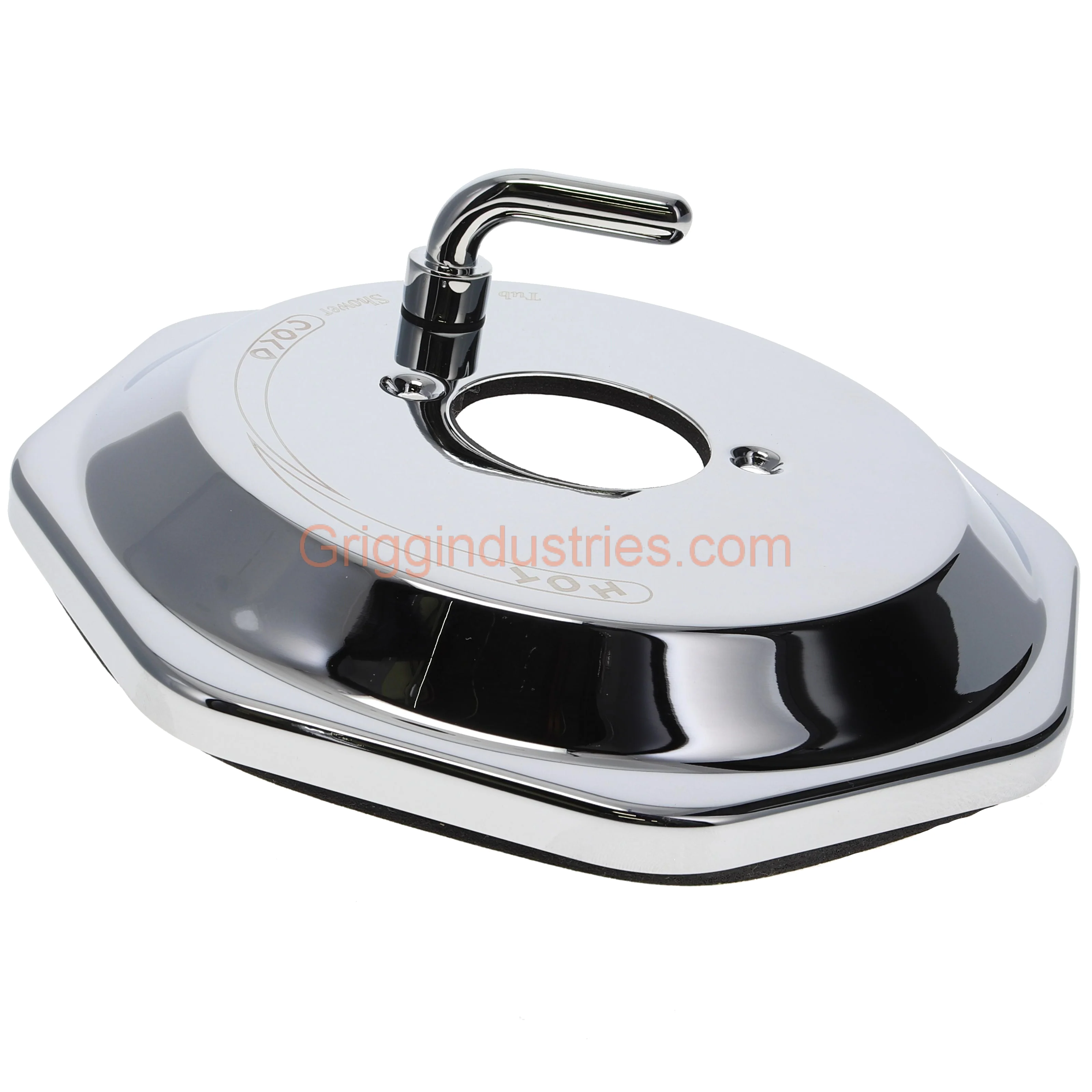 Plumbers Emporium A602714CP Escutcheon And Diverter Handle Assembly Chrome - Image 2