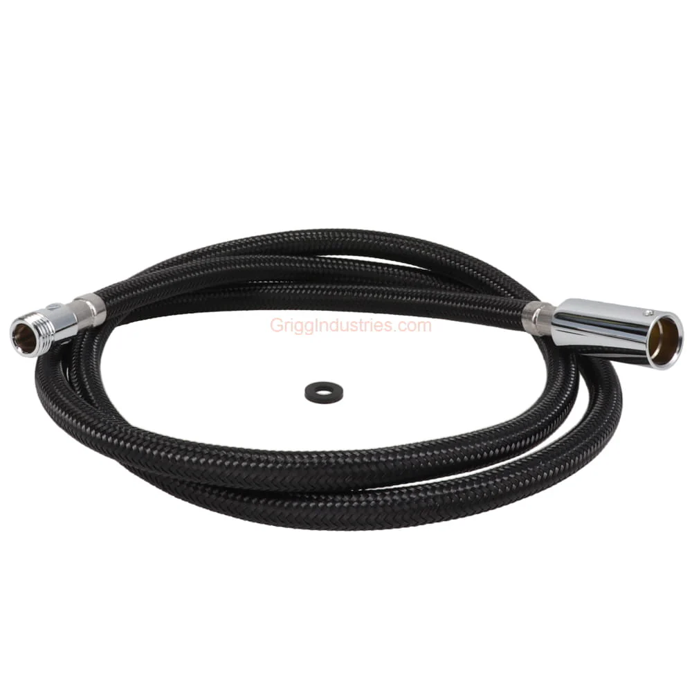 Plumbers Emporium A66D614NCP 59" Nylon Braided Hose
