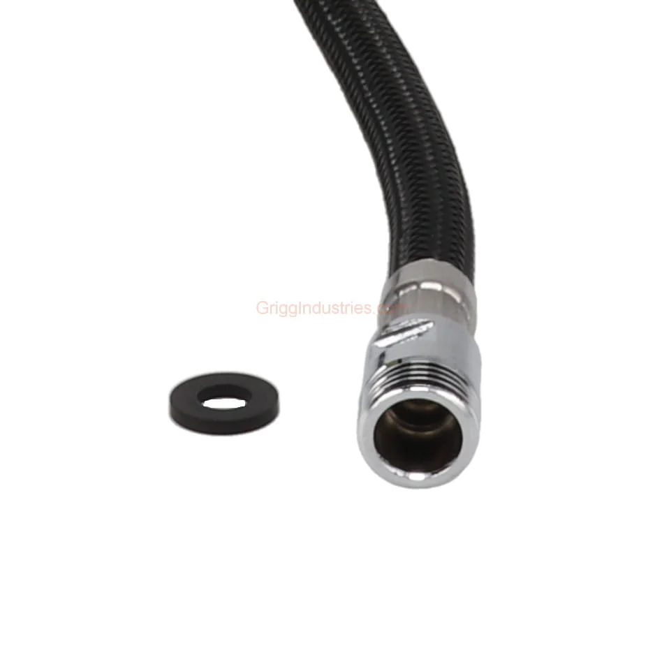 Plumbers Emporium A66D614NCP 59" Nylon Braided Hose - Image 4