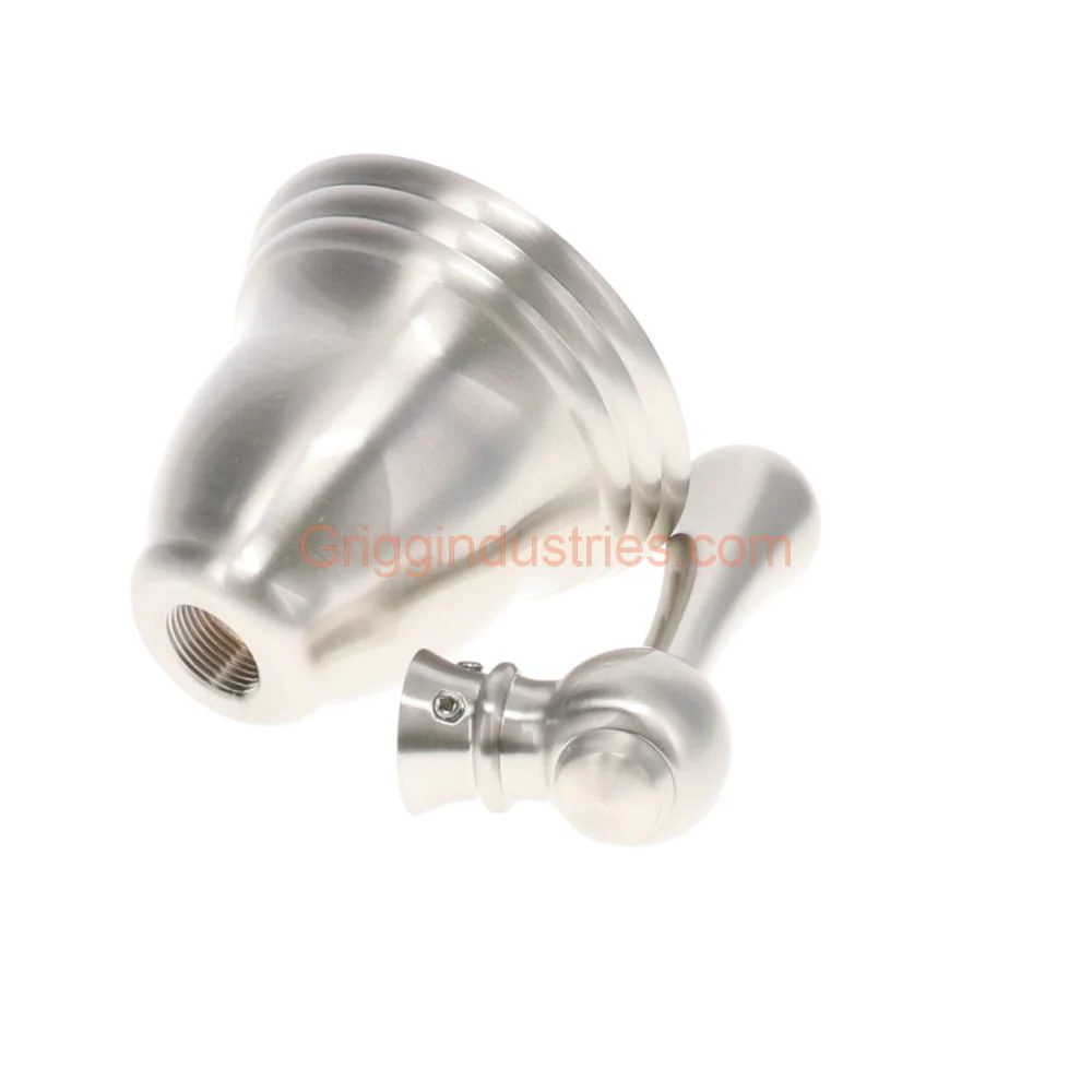 Plumbers Emporium A66E368CNP Cold Brushed Nickel Handle Assembly - Image 2