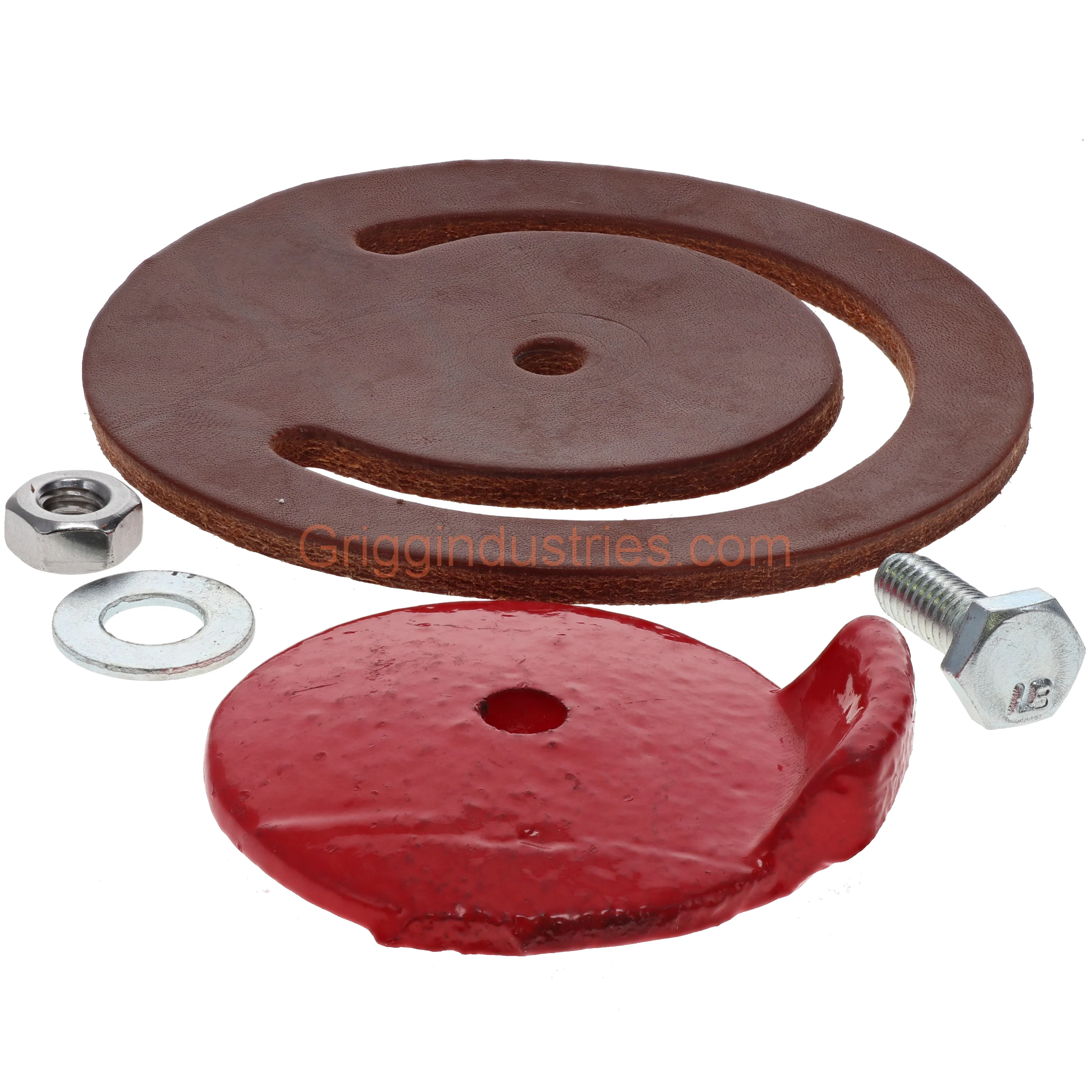 Simmons 1168 Flat Valve Leather And Weight - Image 9